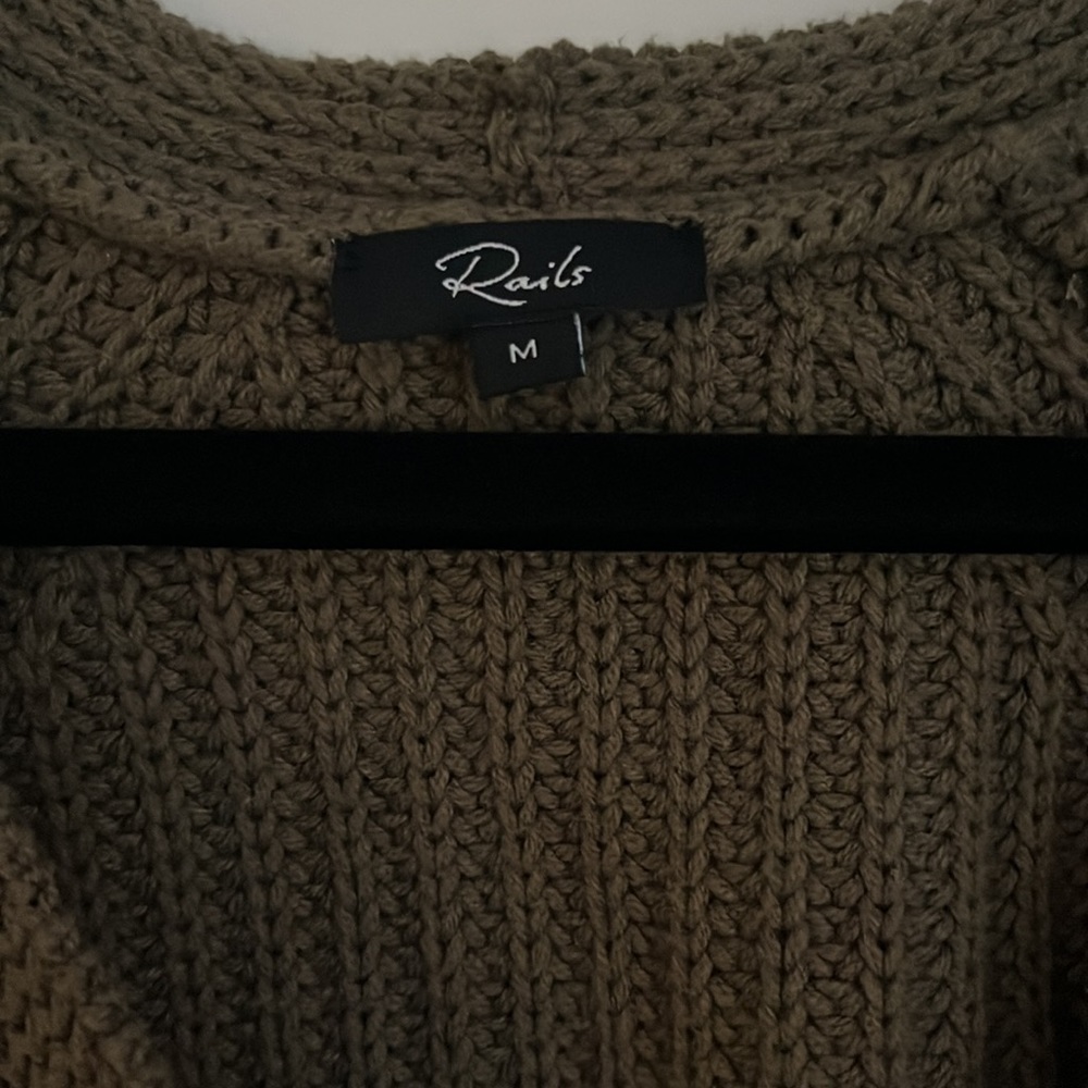 Rails Josie Cardigan In Olive Size M - image 7